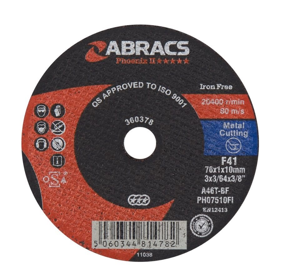 ABRACS 75 MM X 1,6 MM X 10 MM PHOENIX II