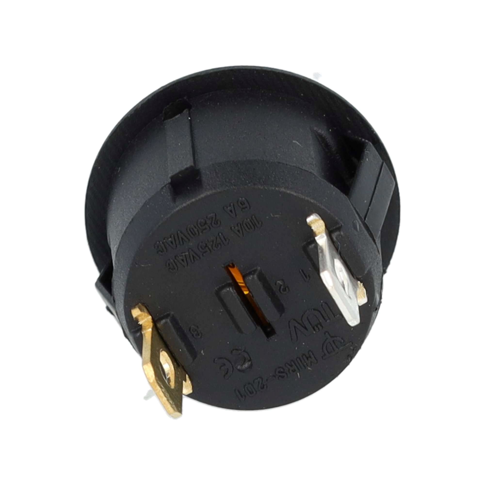 CONTROLE LICHT 20MM ROND LED AMBER 12V 3