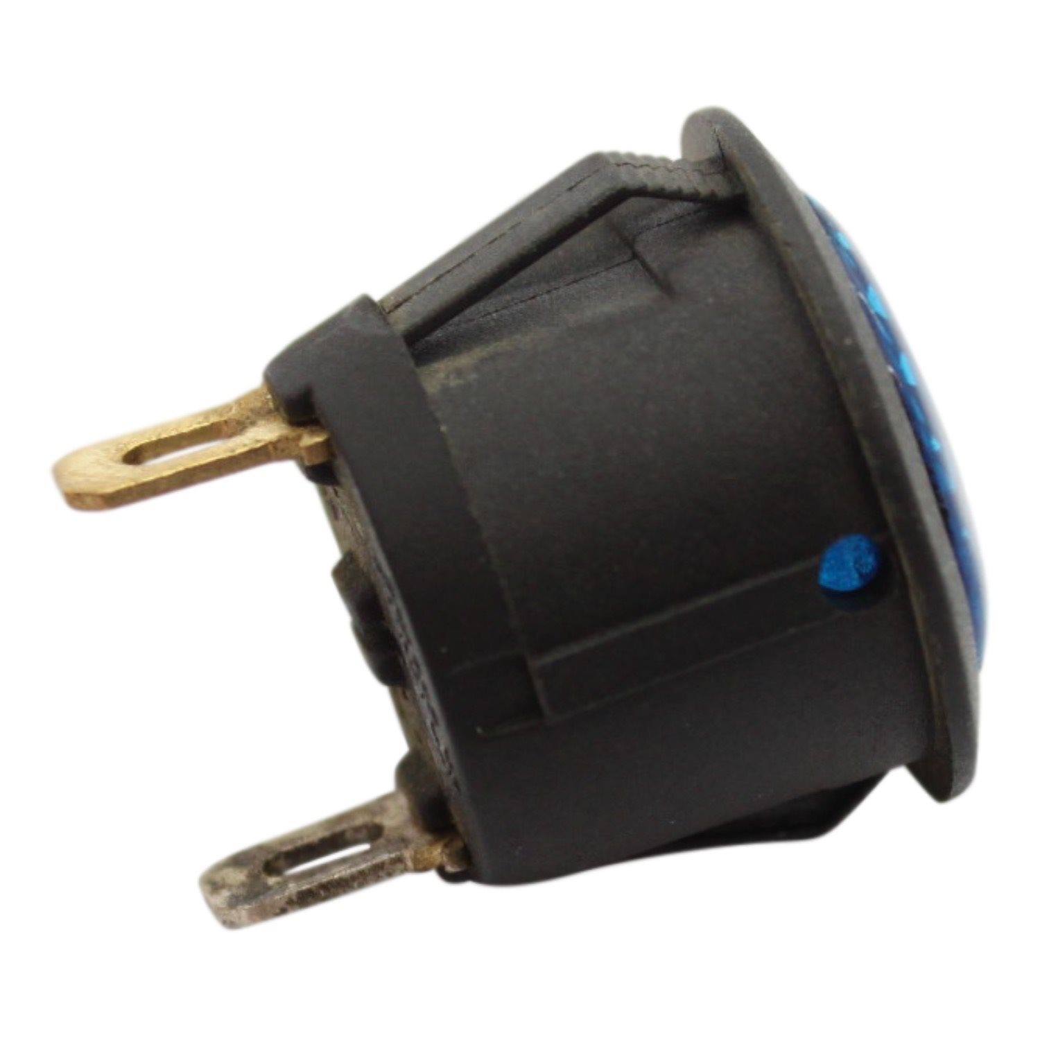 CONTROLE LICHT 20MM ROND LED BLAUW 12V 2