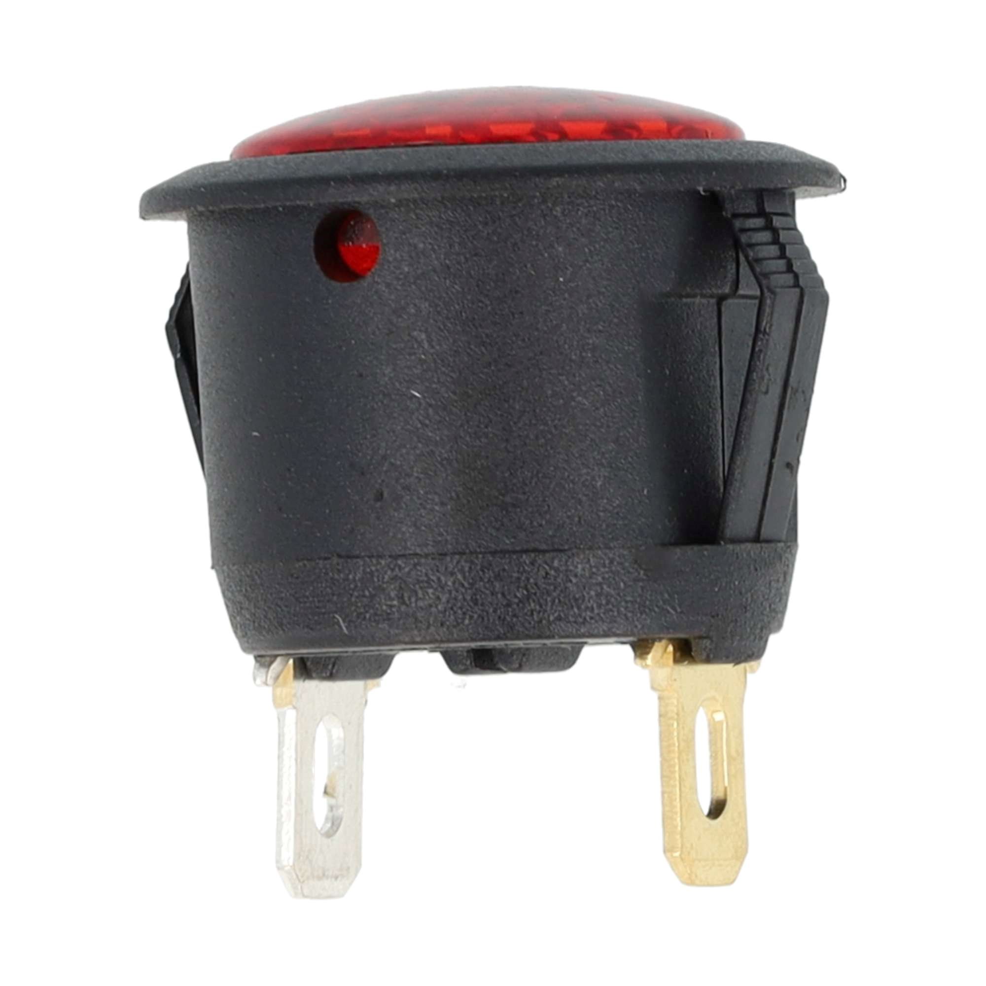 CONTROLE LICHT 20MM ROND LED ROOD 12V 2