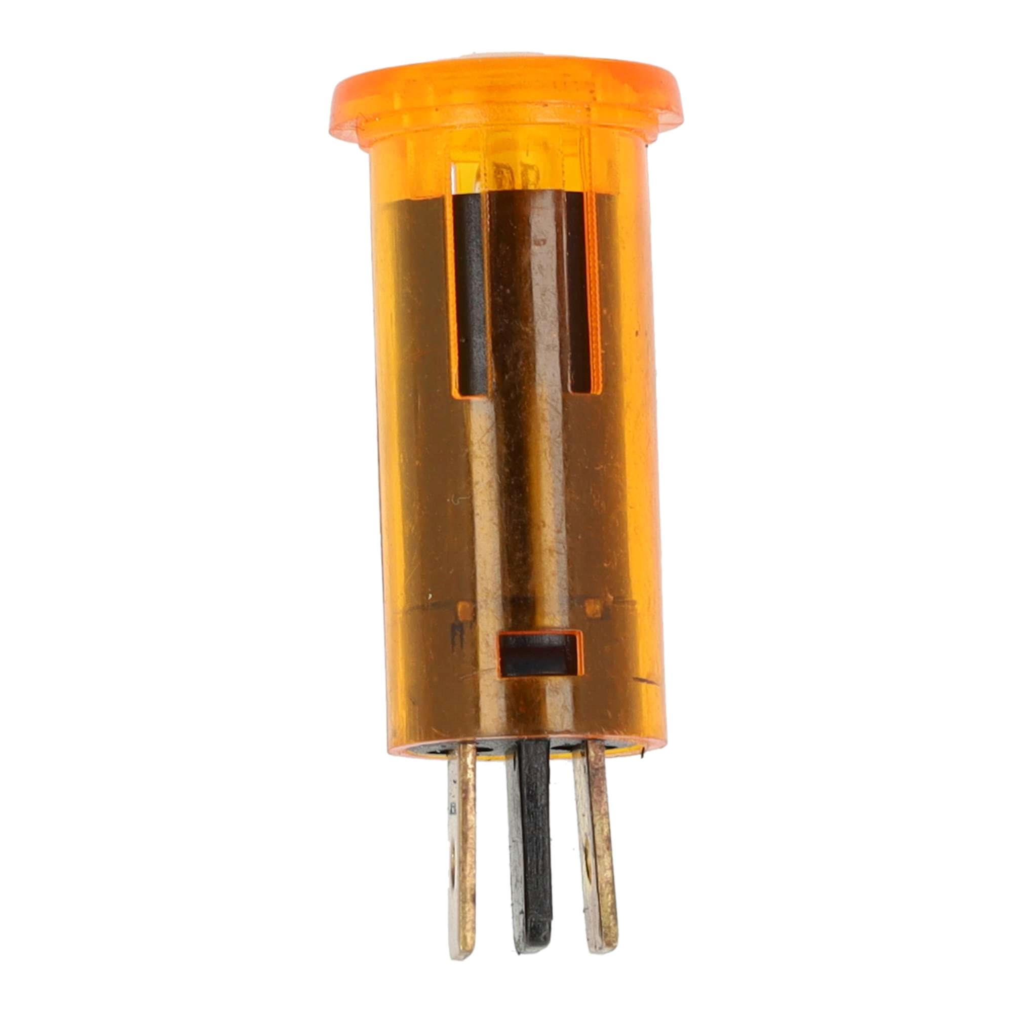 CONTROLE LICHT AMBER/ORANJE 12V 2