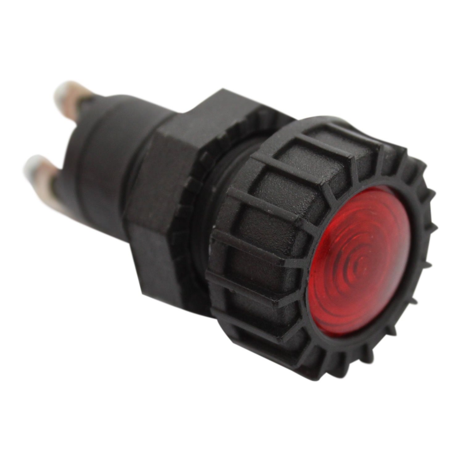 CONTROLE LICHT ROOD MET VERVANGBARE LAMP 12V BA9S 2W