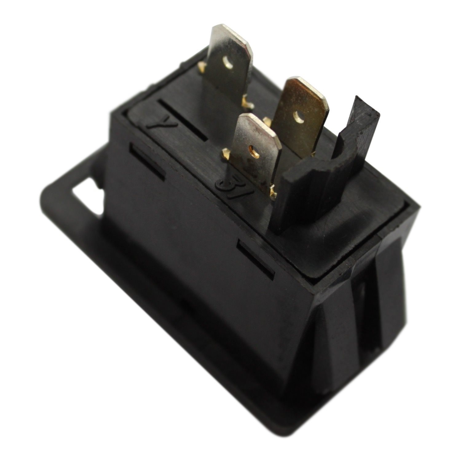 WIPSCHAKELAAR HEAVY DUTY ON/OFF 3-POLE MET SYMBOLEN EN GEKLEURDE LENZEN 20A 12V, 12V LAMP 3
