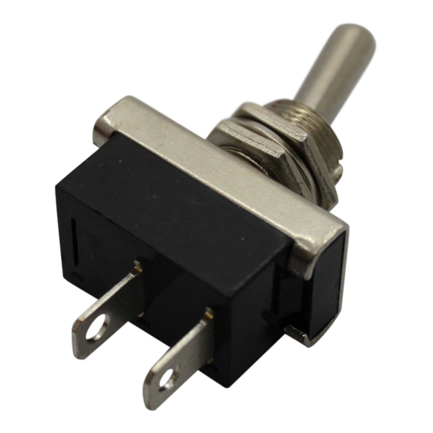 TUIMELSCHAKELAAR HEAVY DUTY ON/OFF METAAL ZILVEREN CONTACTEN 12V 25A 3