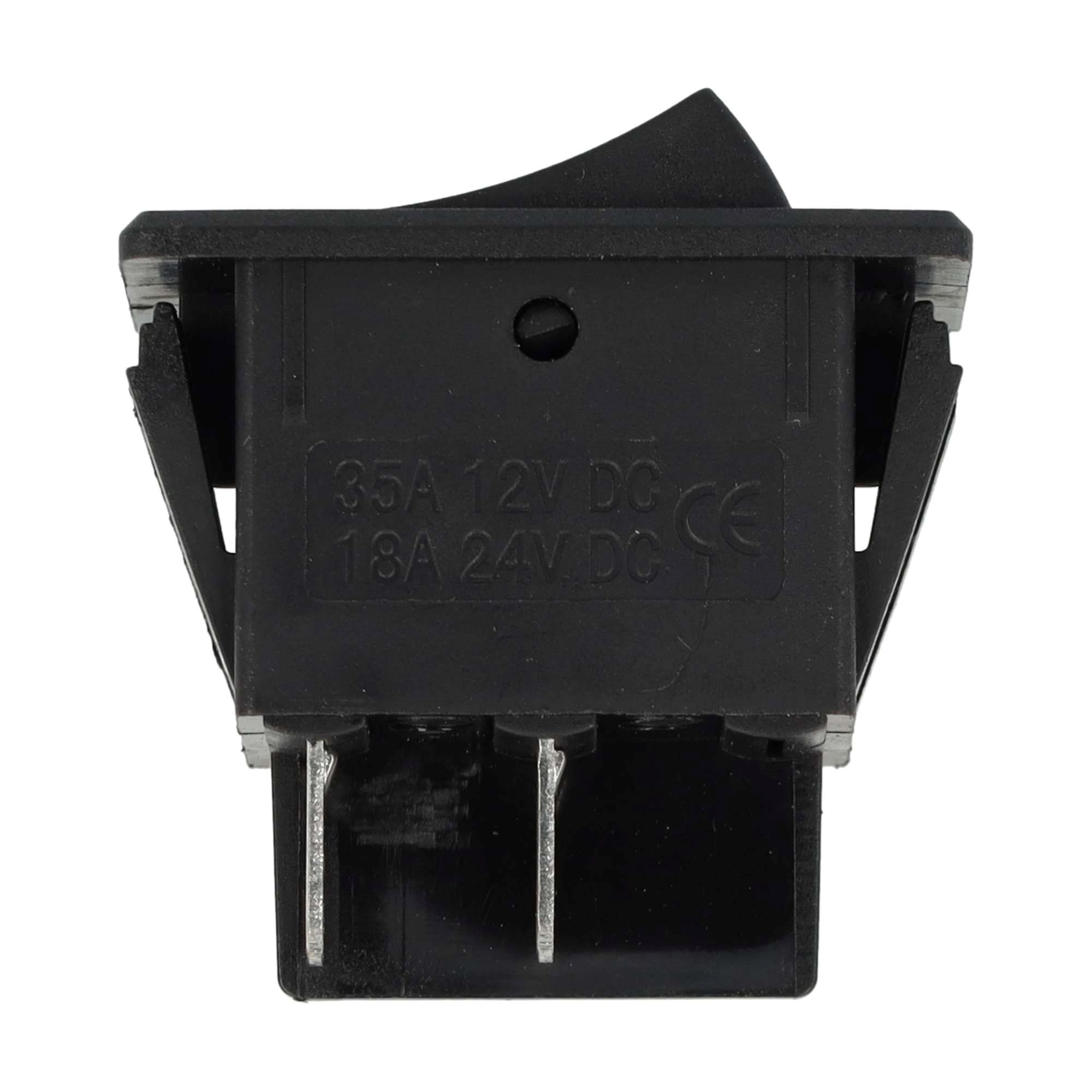 WIPSCHAKELAAR ON/OFF 2-POLE 12V 20A 2