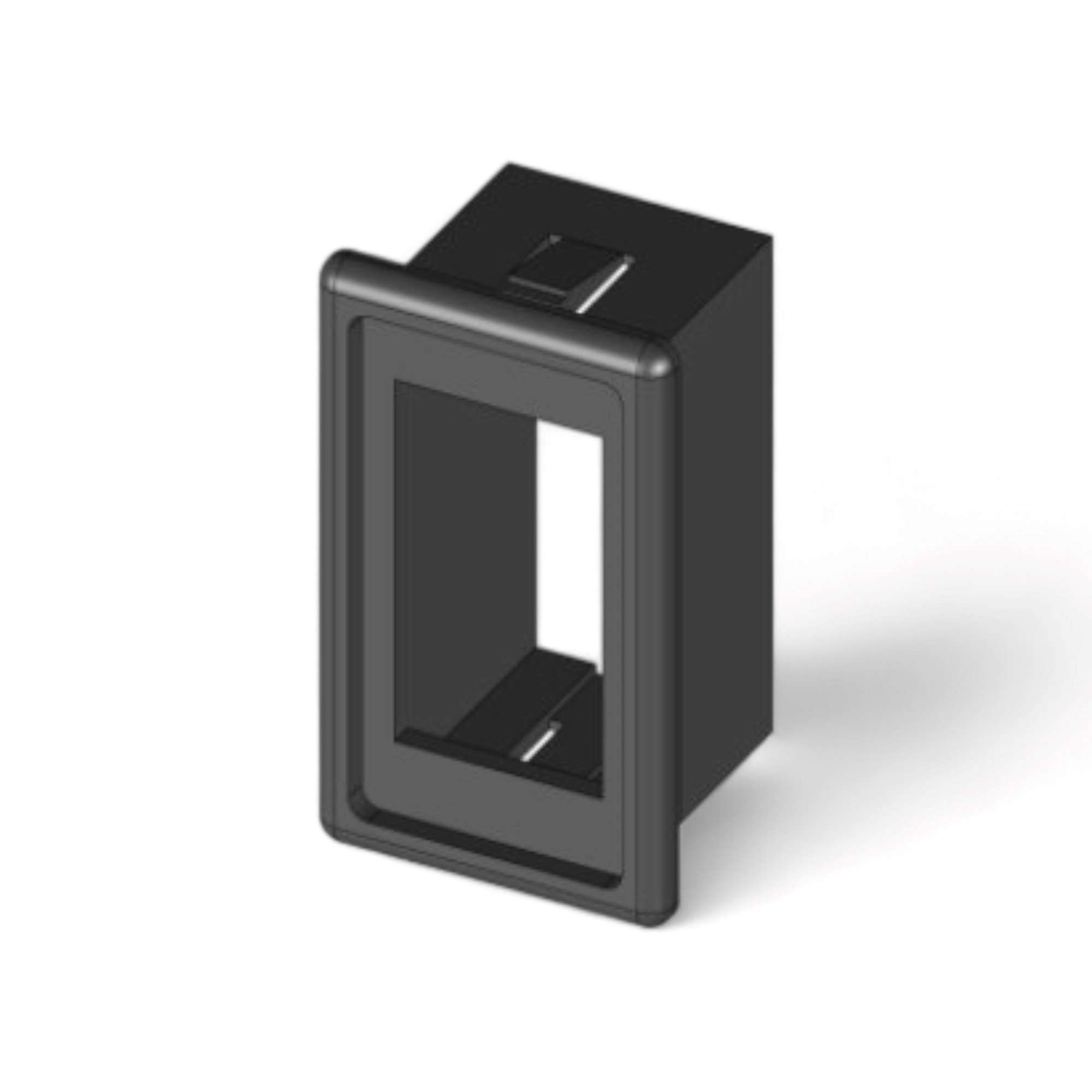 MONTAGEPANEEL ENKEL CONTACTDOOS