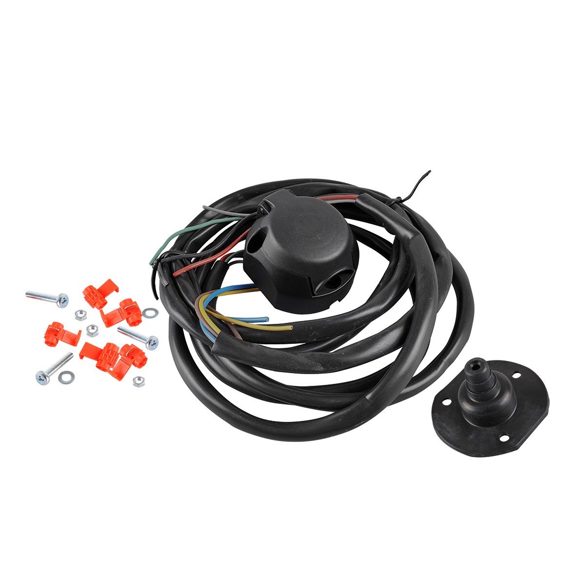 12V TREKHAAKKABELSET 7-POLIG PVC + 1,50M KABEL 2