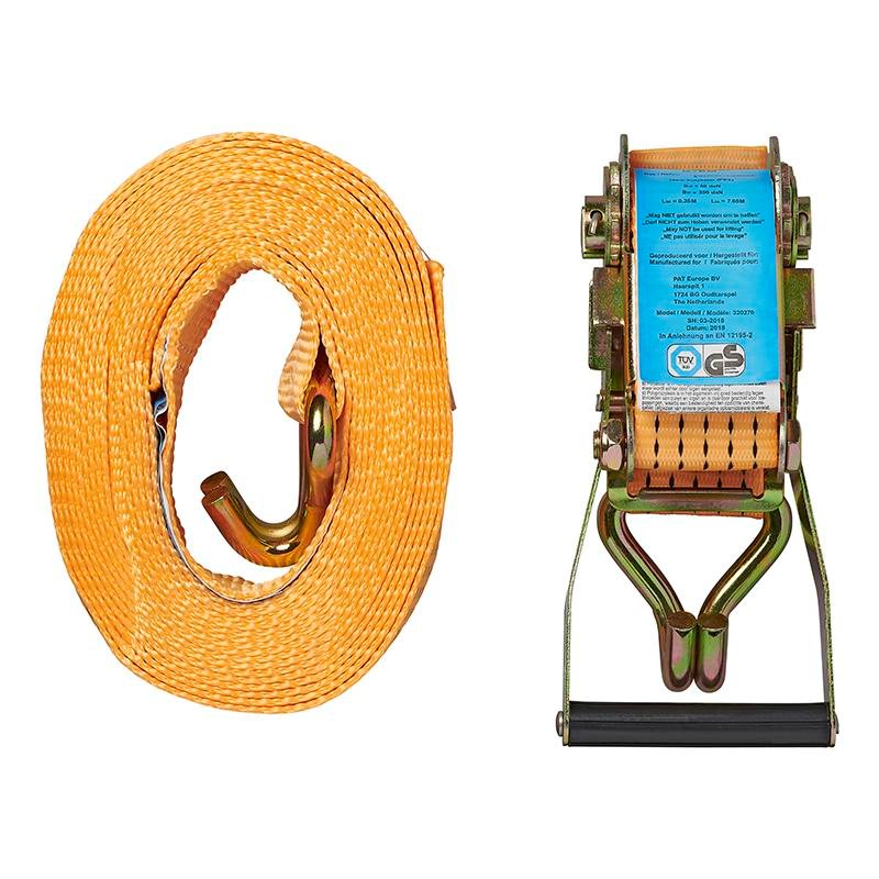 SPANBAND MET RATEL + 2 HAKEN 8 METER 5000KG 4
