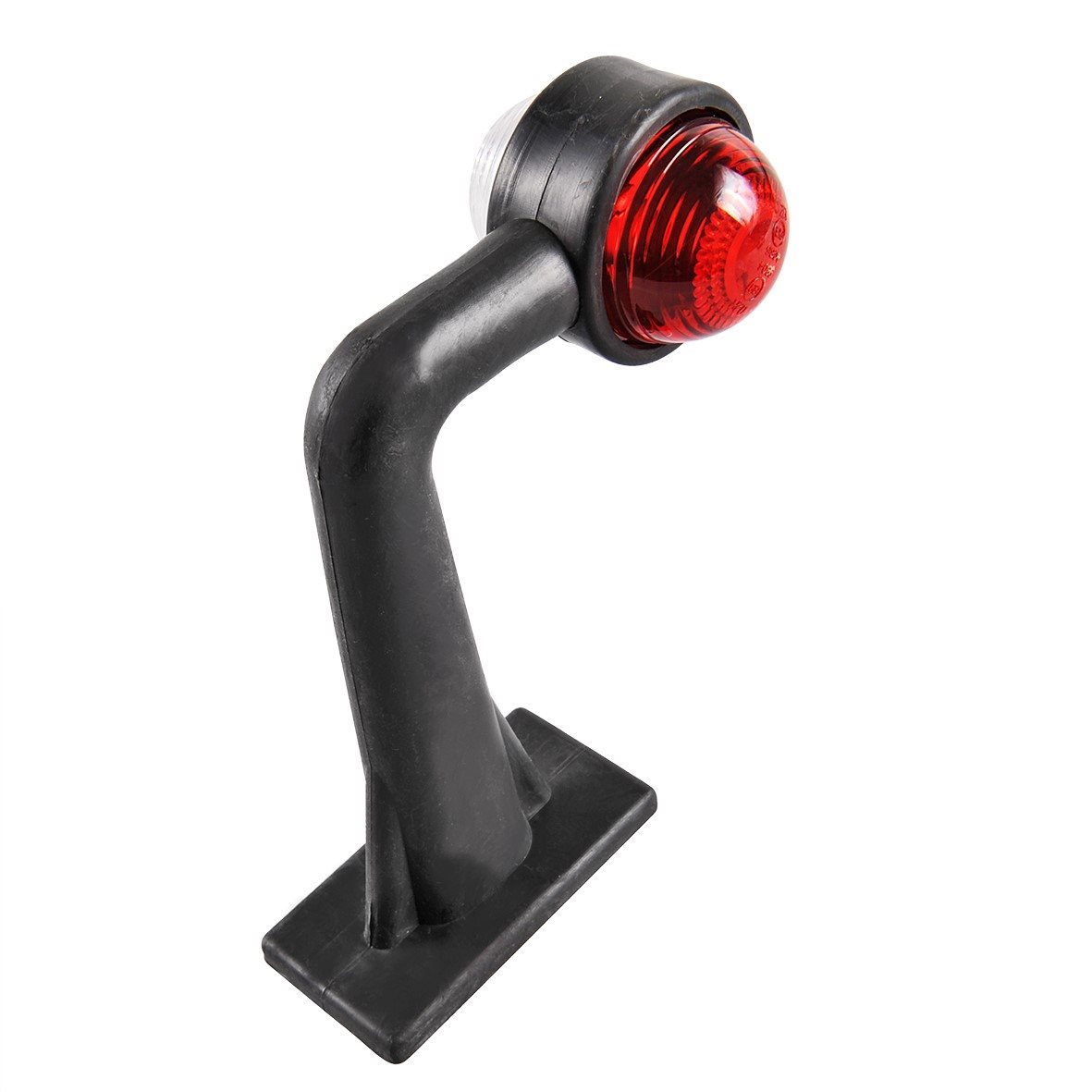 BREEDTELICHT ROOD/WIT 185MM HAAKS 2