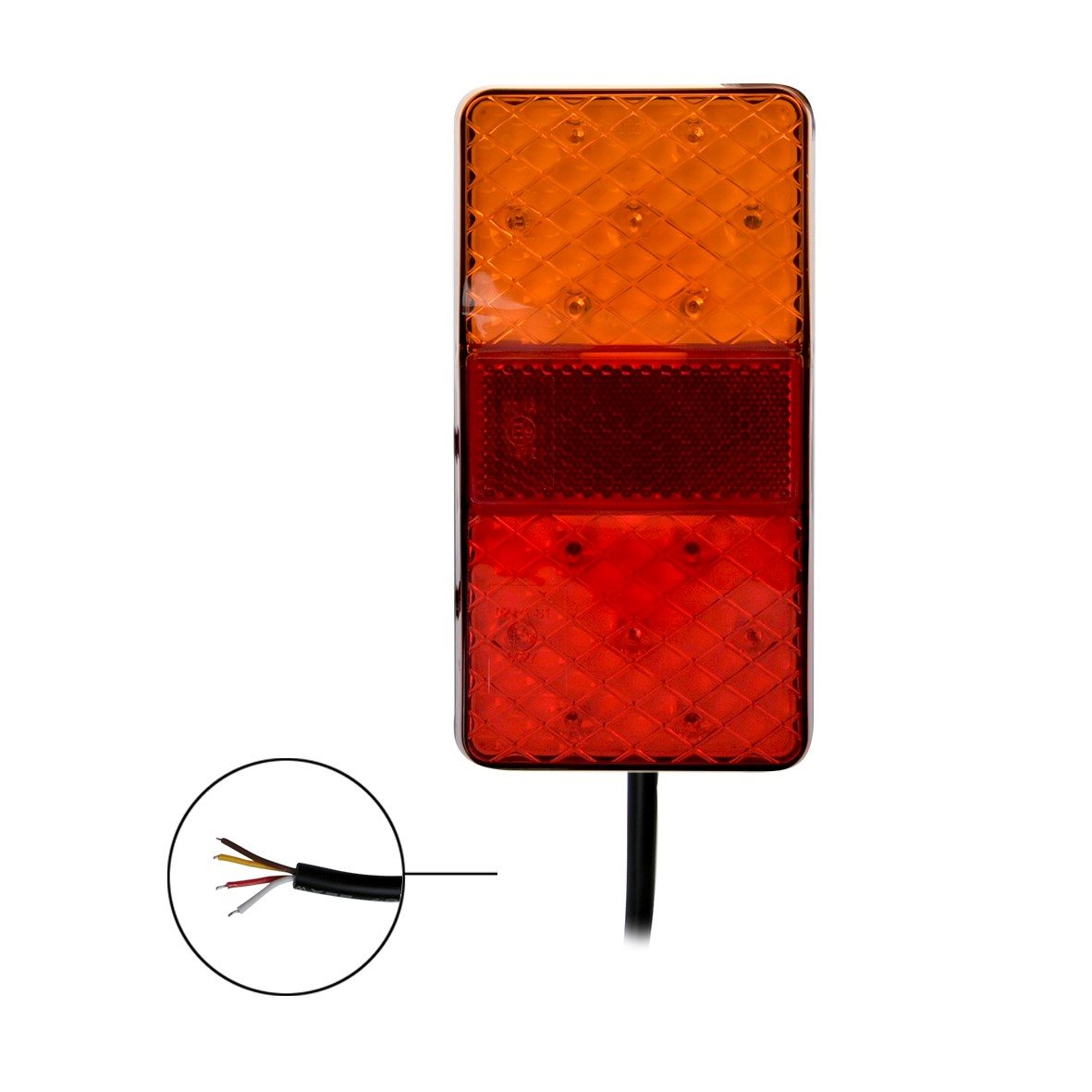ACHTERLICHT 12/24V 4 FUNCTIES 80X150MM LED 2