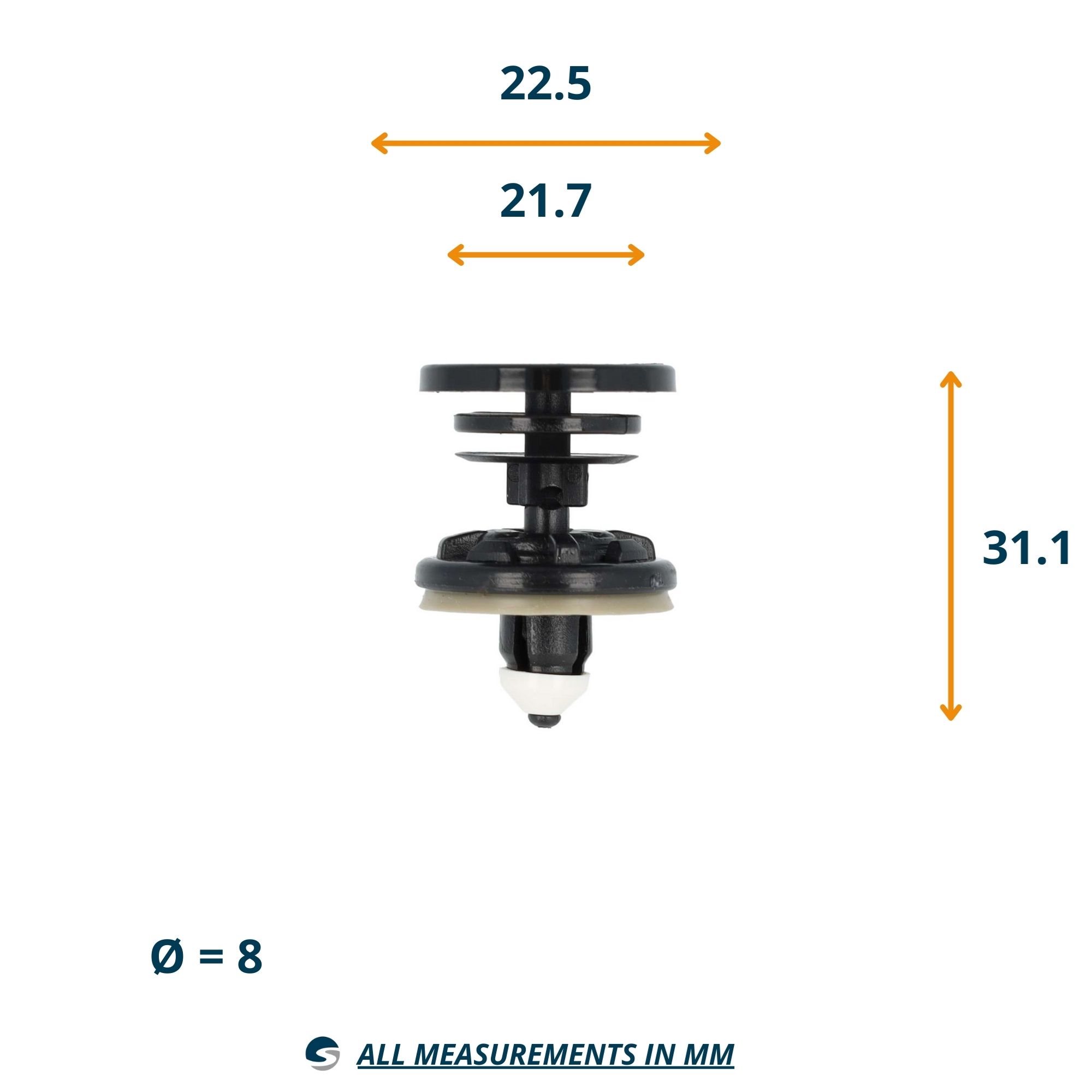 CLIP VAG OE: 7L6868243 2