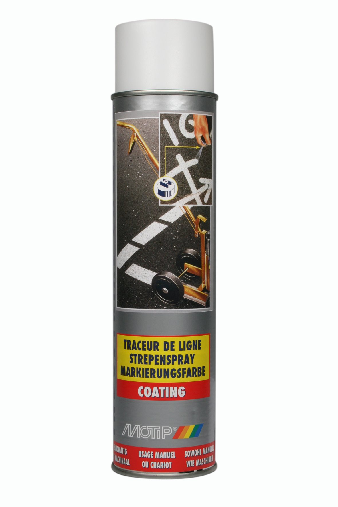MOTIP MARKERINGSPRAYS WIT 600ML
