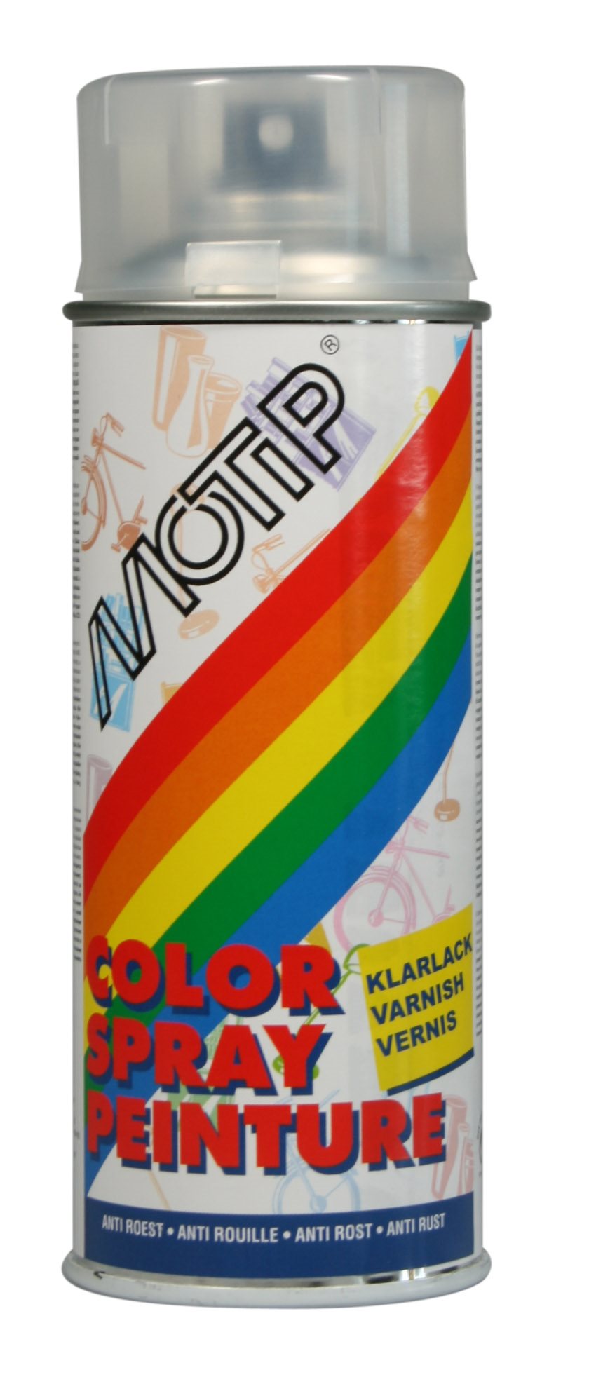 MOTIP COLOURSPRAY CLEAR VARNISH ALKYD HG