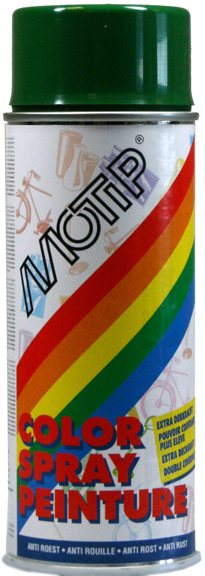 MOTIP COLOURSPRAY HOOGGLANS RAL 6002 BLADGROEN