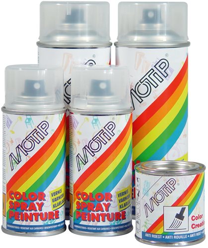 MOTIP COLOURSPRAY CLEAR VARNISH ALKYD SM