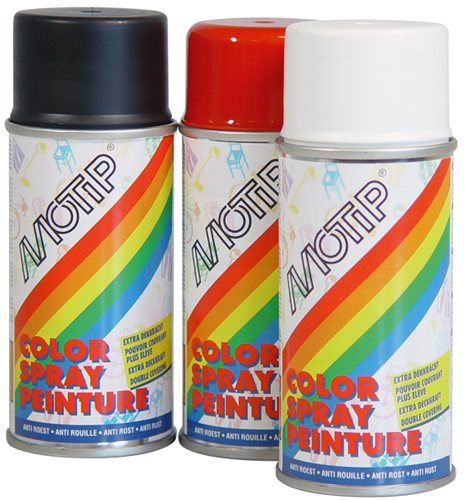 MOTIP COLOURSPRAY HOOGGLANS RAL 9010