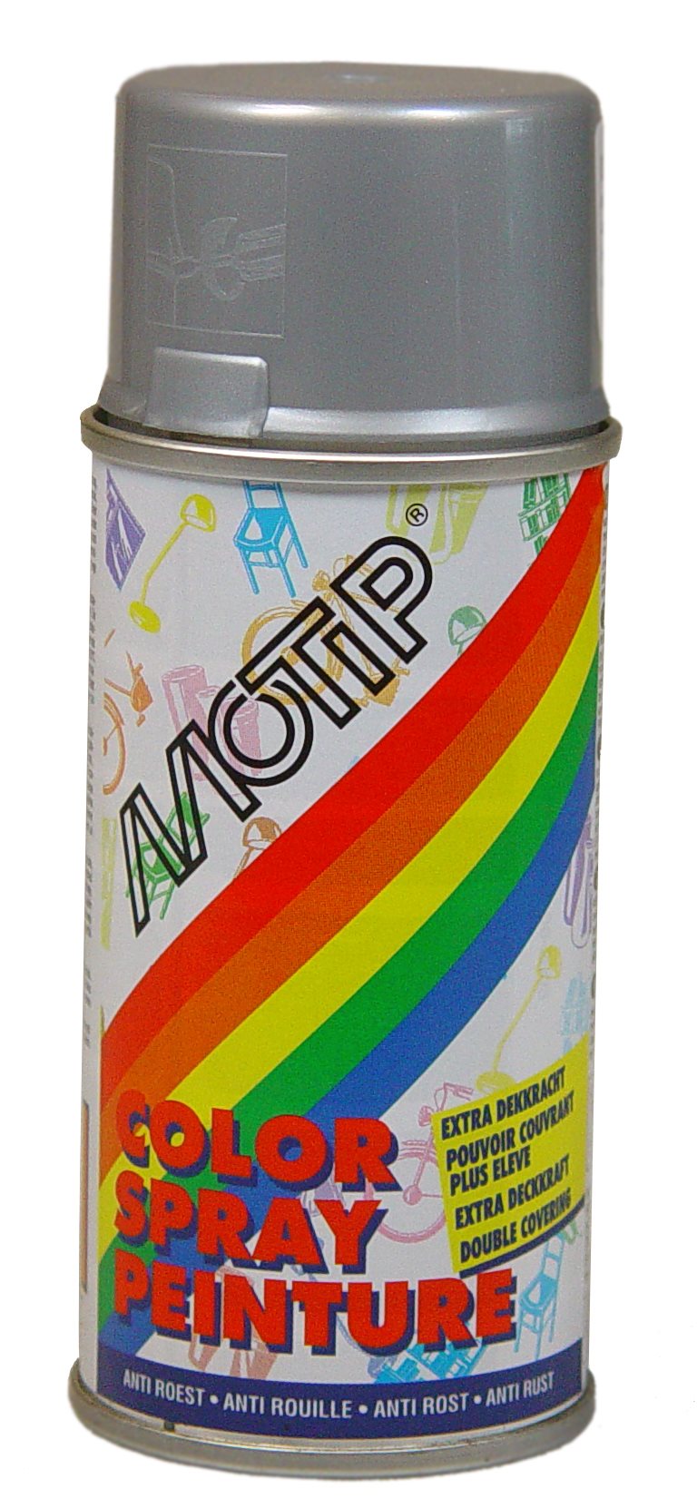 MOTIP COLOURSPRAY HOOGGLANS RAL 9006
