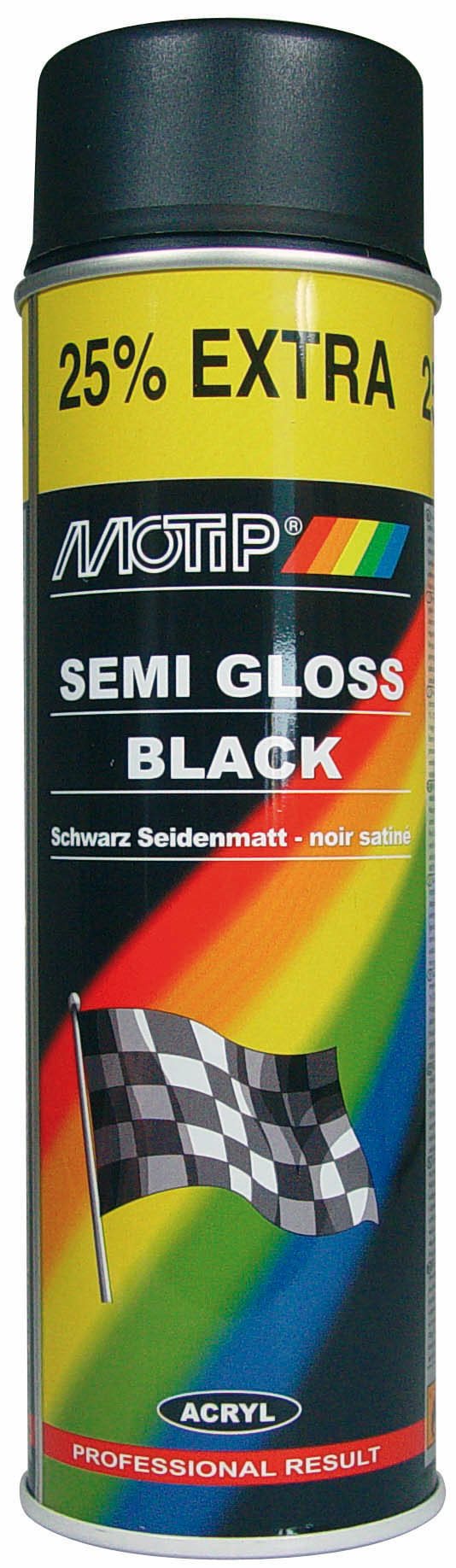 MOTIP RALLYE ZWART ZIJDEGLANS