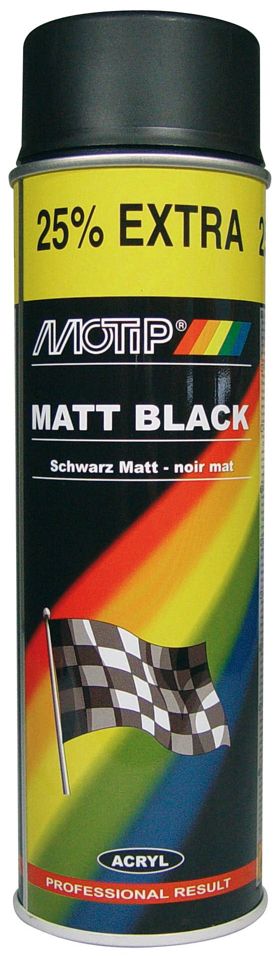 MOTIP RALLYE ZWART MAT
