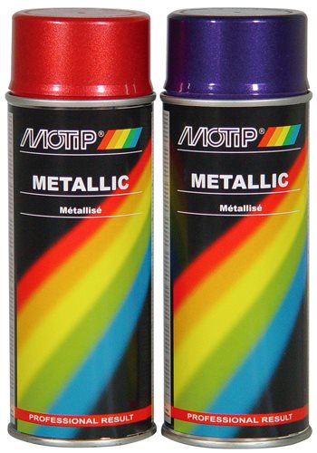 MOTIP METALLIC LAK ROOD