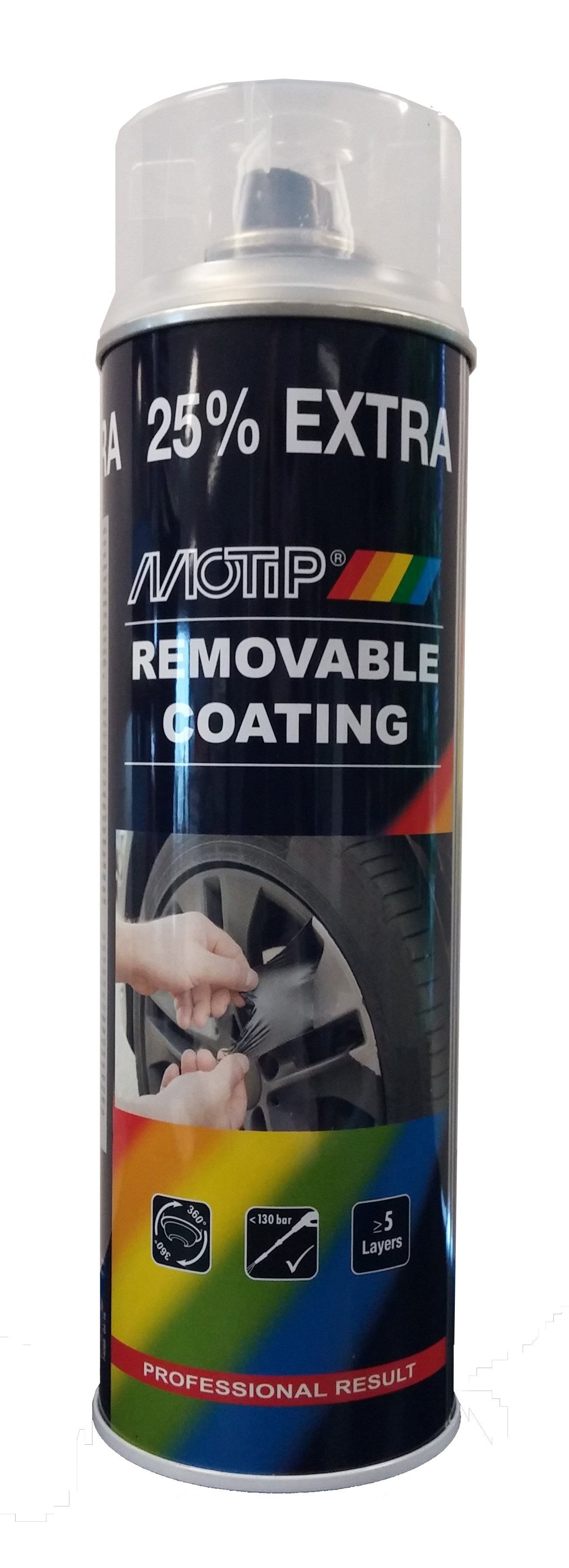 MOTIP MOTIP REMOVABLE COATING TRANSPARANT
