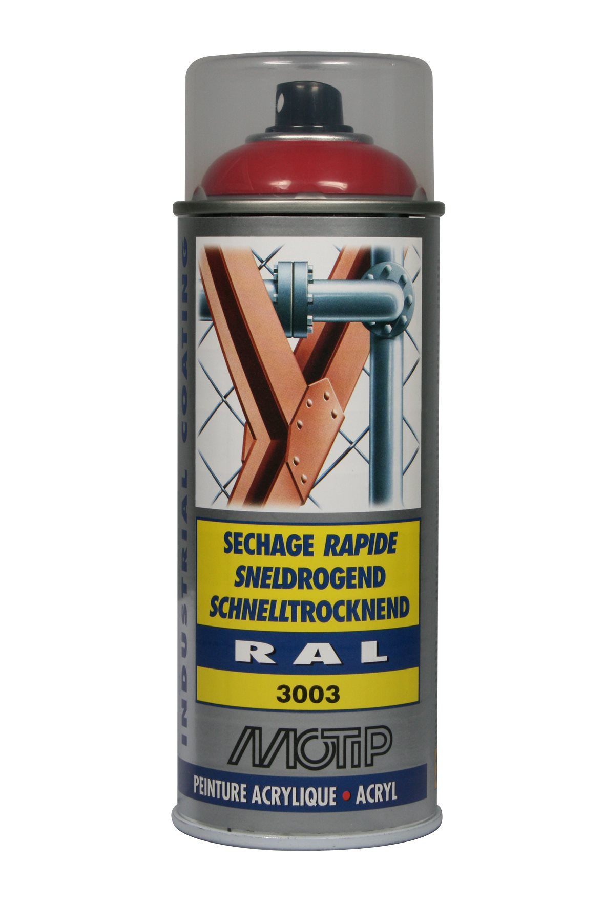 MOTIP INDUSTRIAL RAL 3003 ROBIJN ROOD
