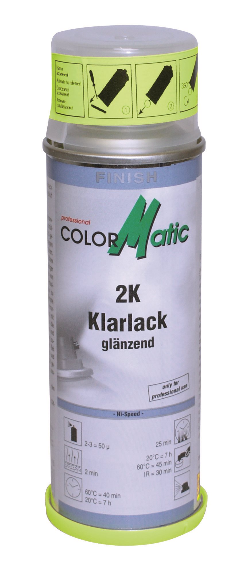 COLORMATIC 2K BLANKE LAK HOOGGLANS (HIGH SPEED)