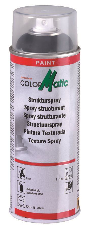 COLORMATIC STRUCTUURSPRAY ZWART