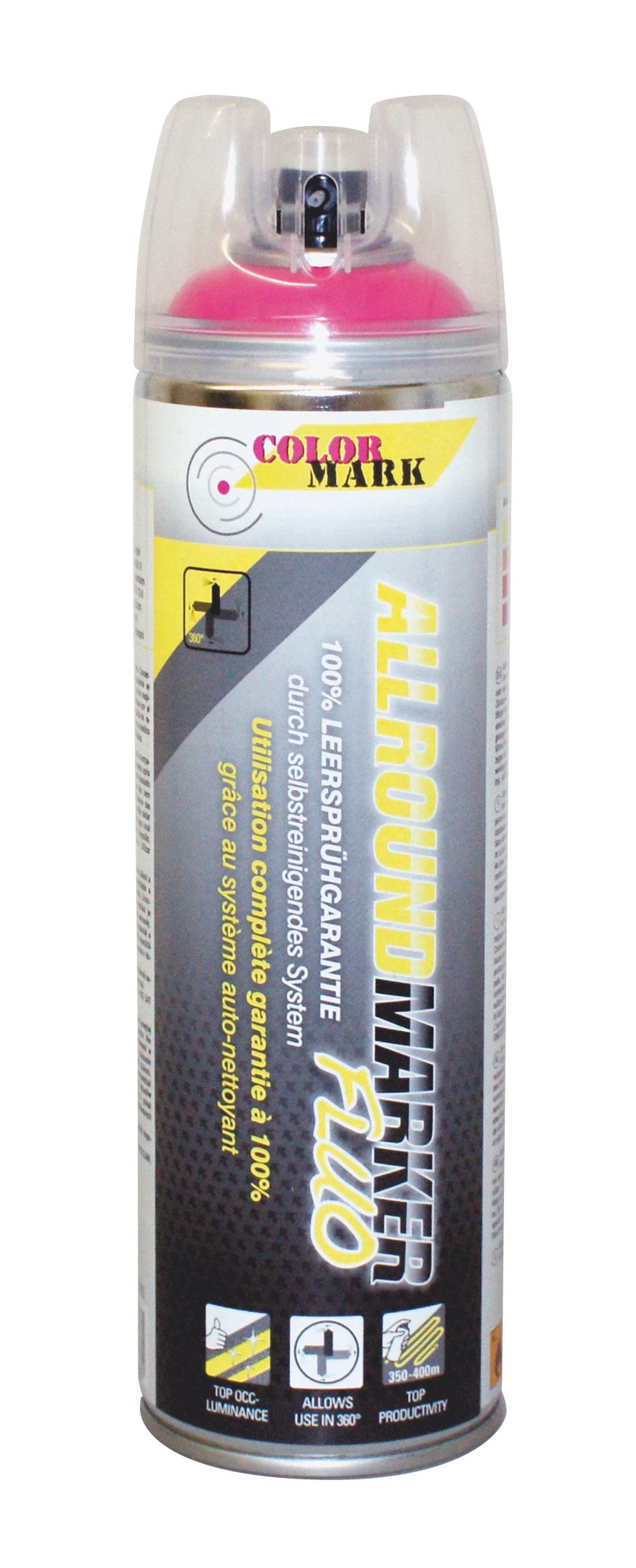 COLORMARK SPOTMARKER ALLROUND 360° FLUOR ROZE 500 ML