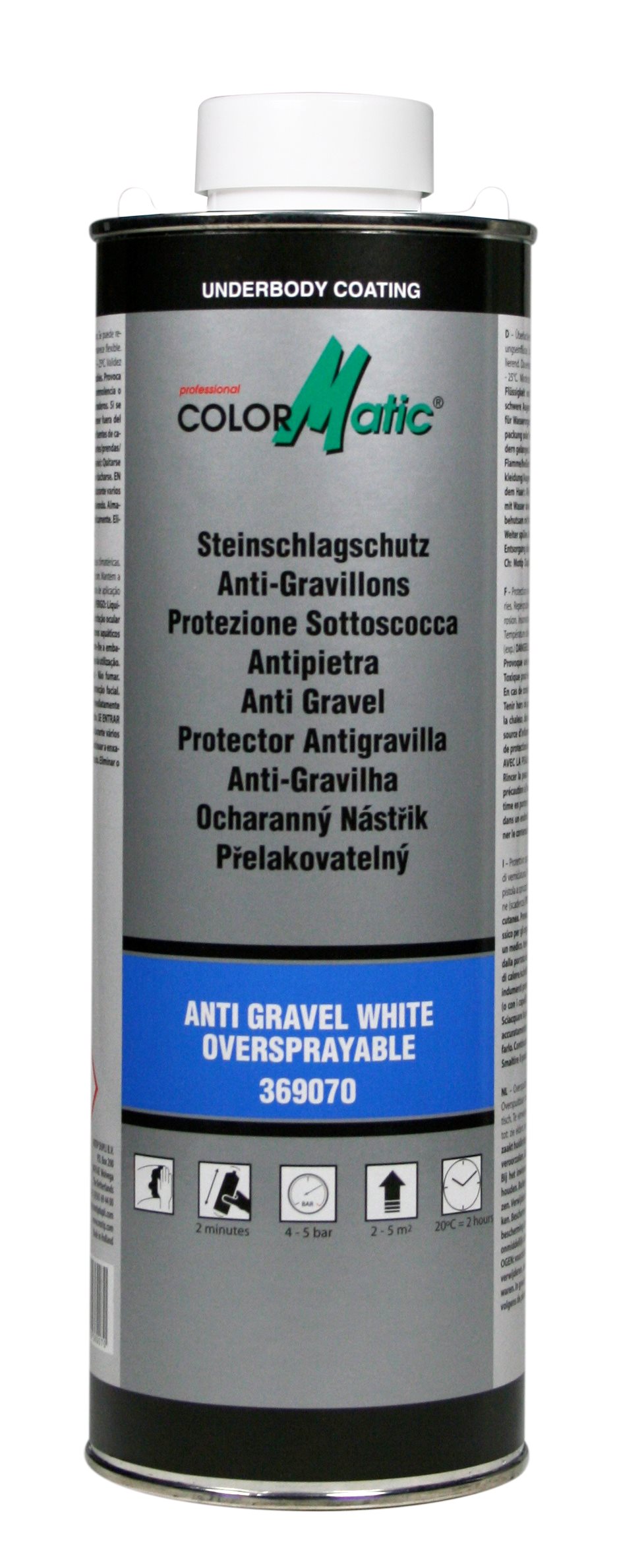 COLORMATIC ANTI GRAVEL SPUITPISTOOL WIT
