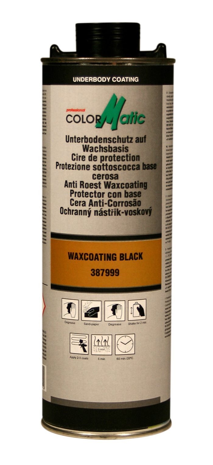 COLORMATIC ANTI CORROSIE WAX SPUITPISTOOL ZWART