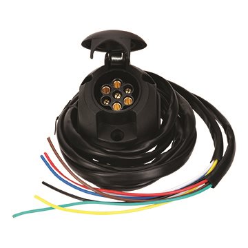 12V KABELSET JAEGER 13-P. VOORGEM. 2MTR BULK (MET MISTLAMP UITSCHAKELING)