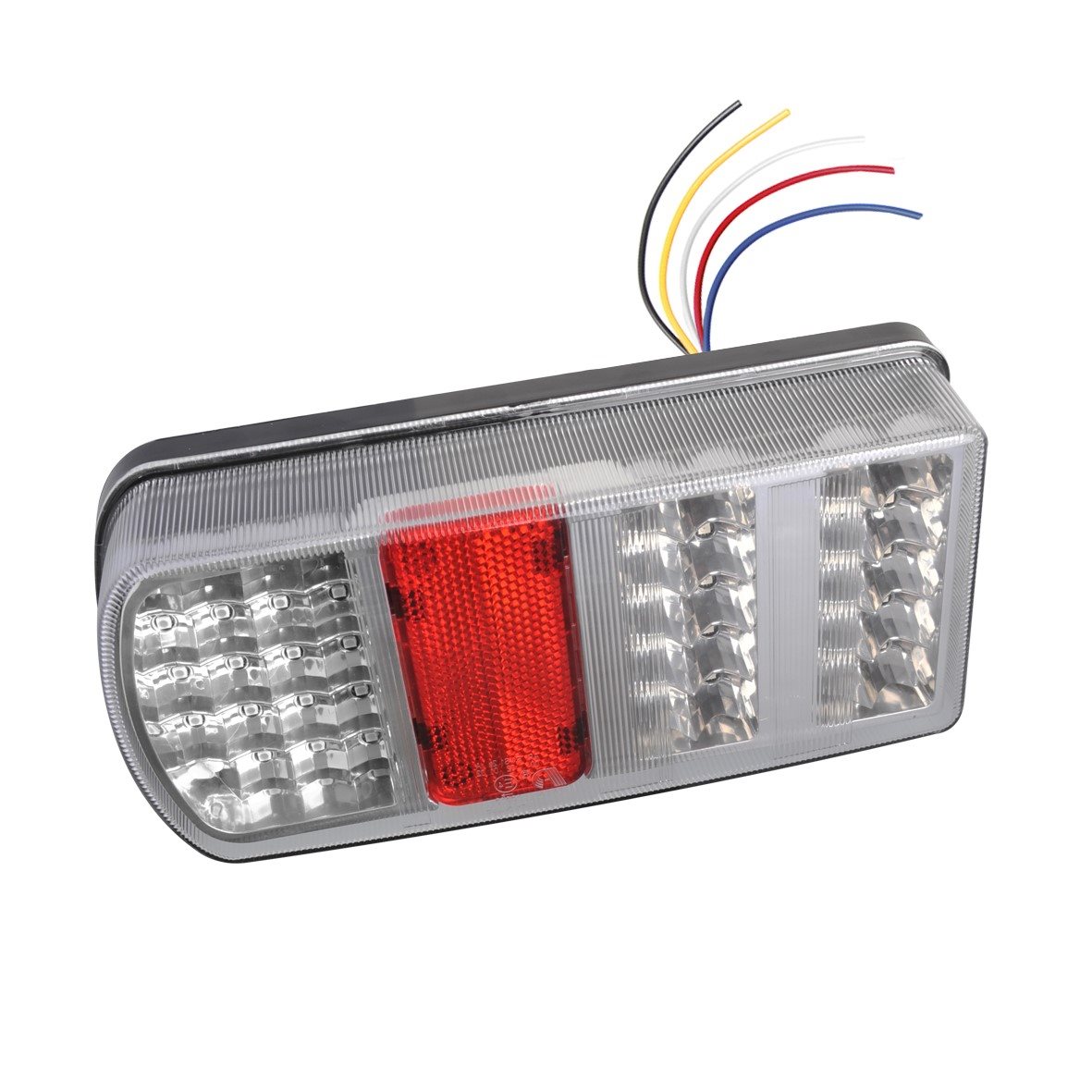 ACHTERLICHT 5 FUNCTIES 225X105MM 43LED LINKS 2