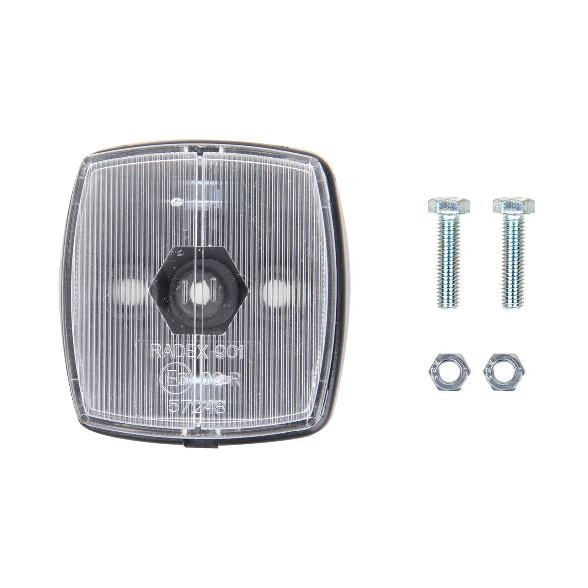 MARKERINGSLAMP WIT 66X62MM - BULK 2