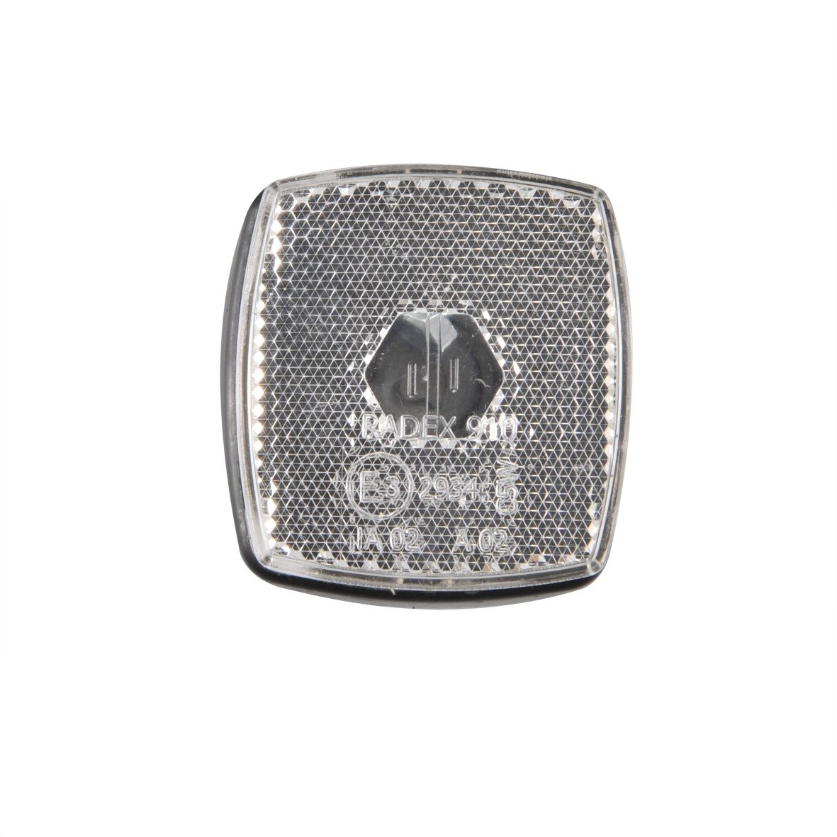 MARKERINGSLAMP WIT 66X62MM MET REFLECTOR - BULK