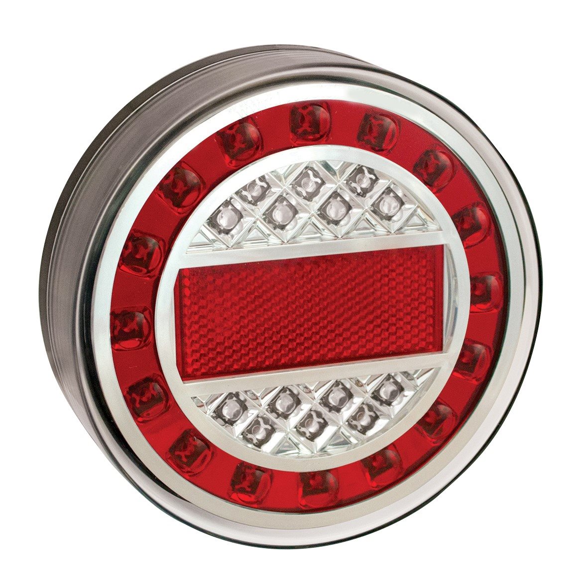 ACHTERLICHT 12/24V 4 FUNCTIES 125MM LED