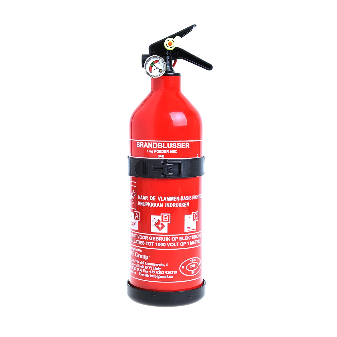BRANDBLUSSER 1KG ABC NL + MANOMETER