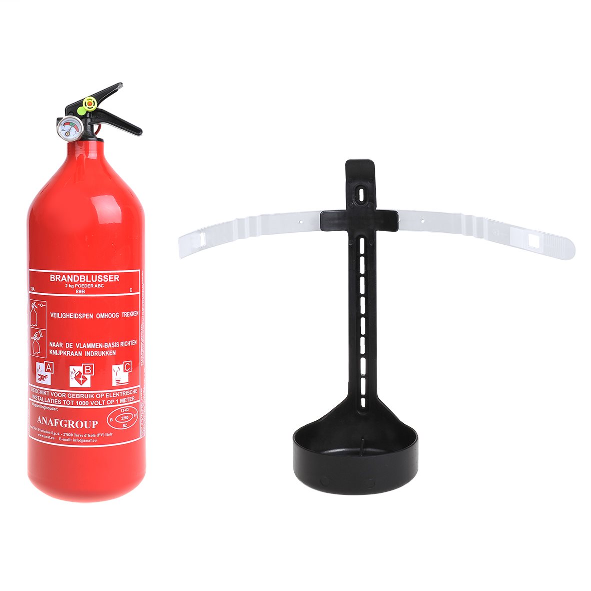 ANAF BRANDBLUSSER ABC NL + MANOMETER 2