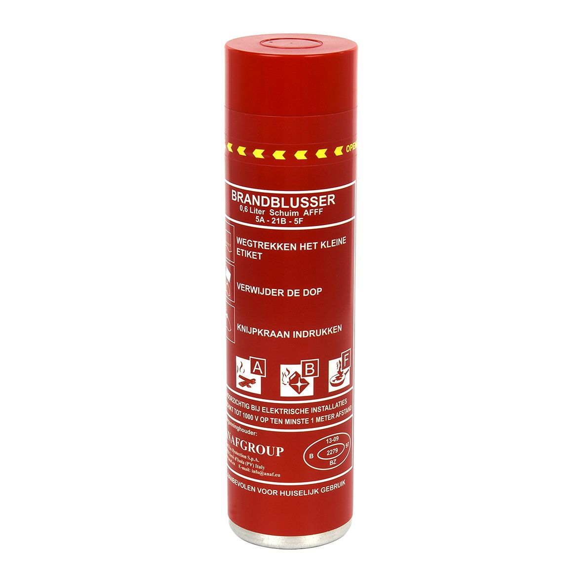 BRANDBLUSSER 0,6L AB F SCHUIM NL