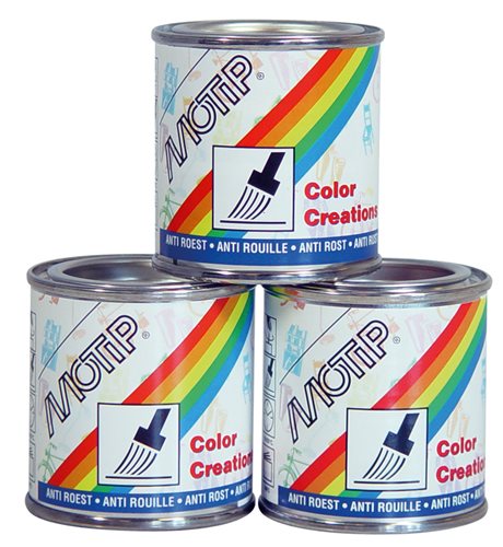 MOTIP KWASTBLIK COLOUR WIT RAL 9010 HG 100 CC