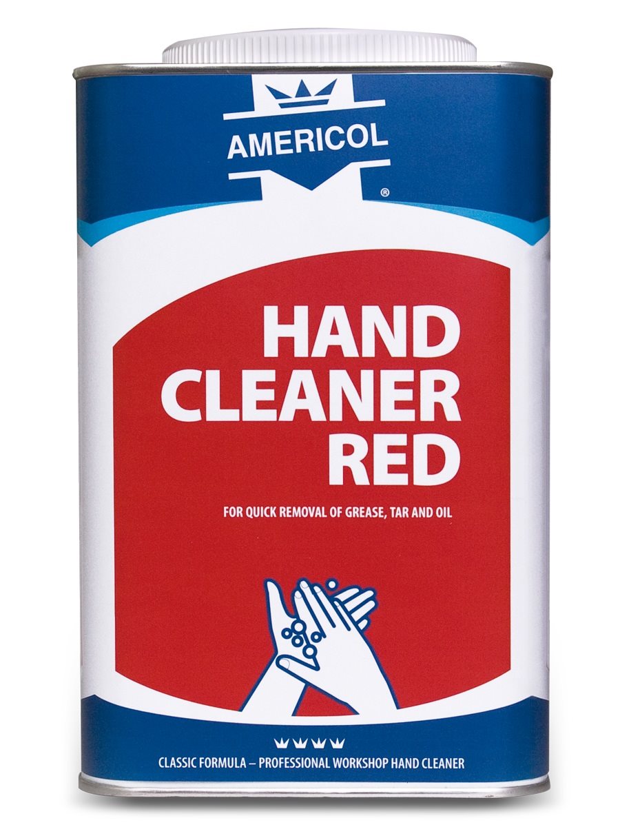 AMERICOL HANDZEEP ROOD BLIK 4,5L