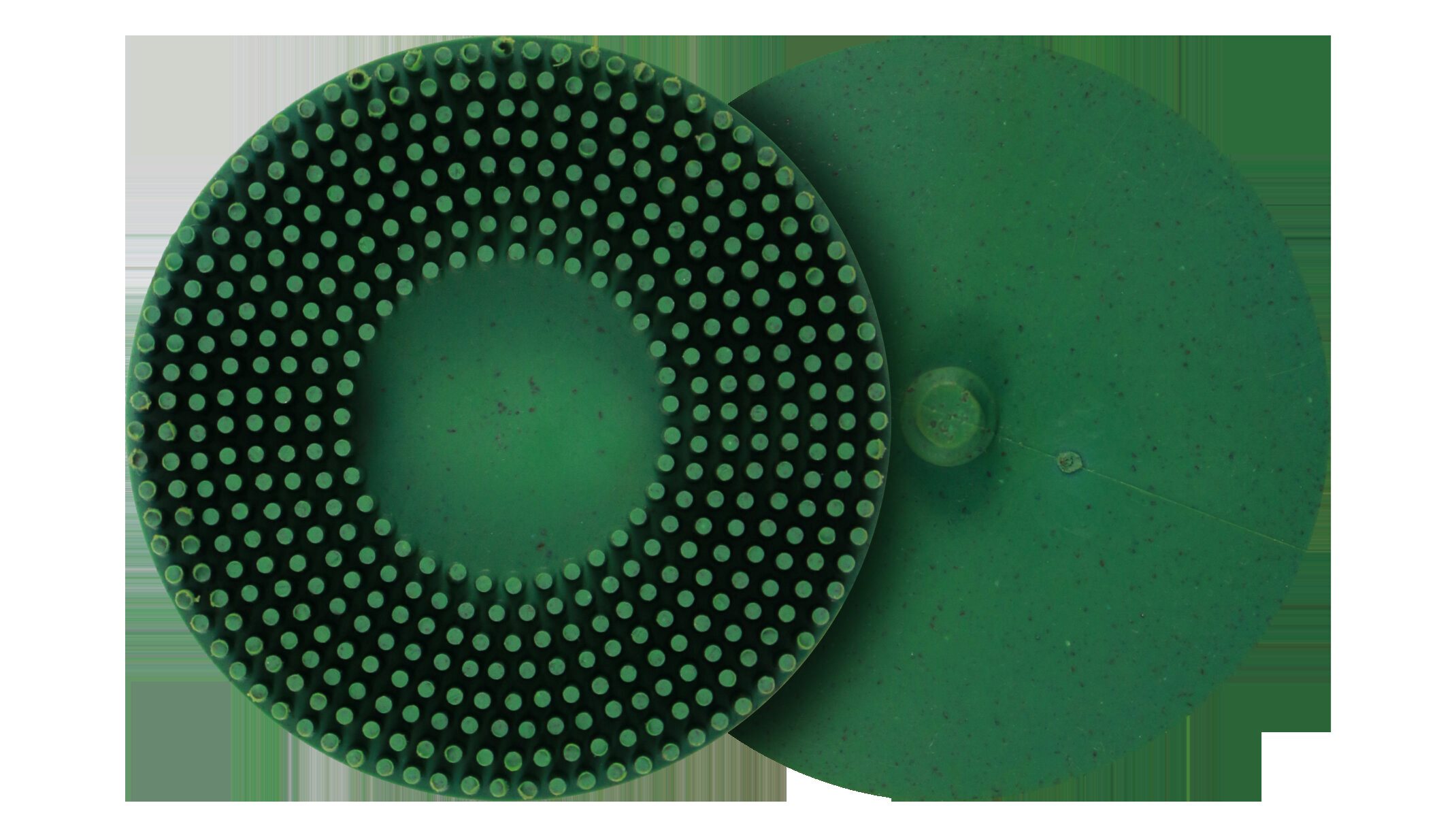 ABRACS 50MM QUICK-LOCK BORSTEL - GROEN