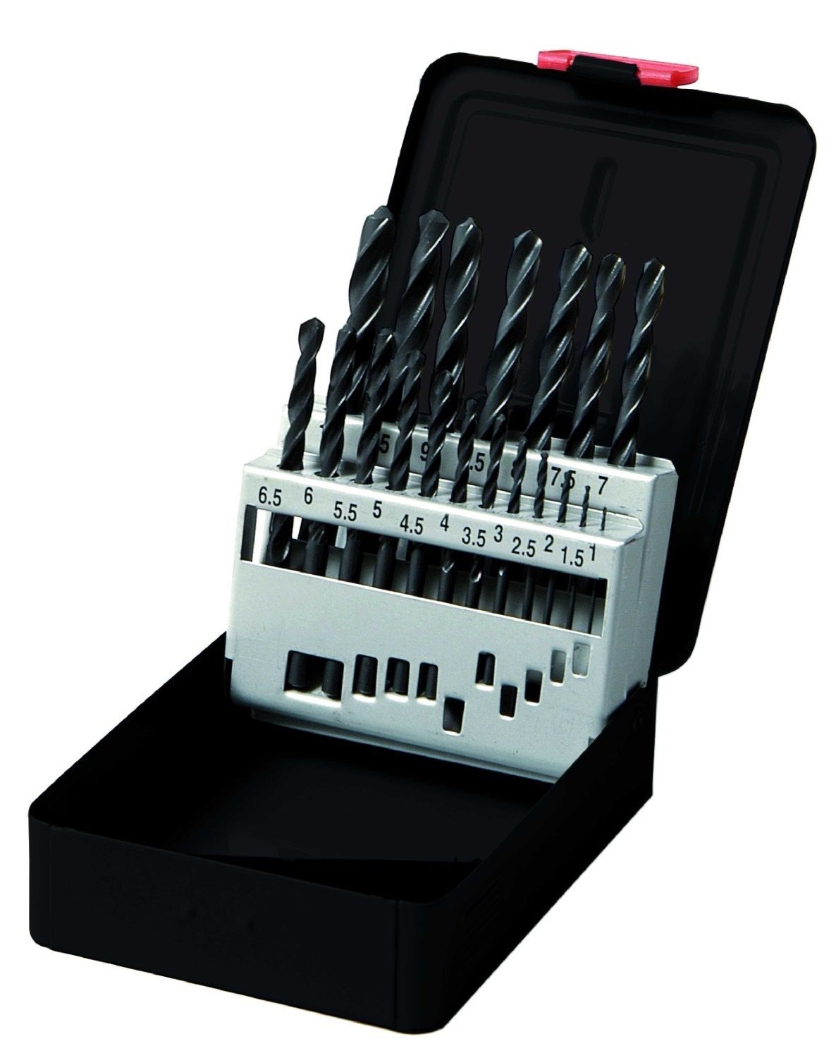 SPIRAALBOOR SET HSS GEWALST 19-DELIG