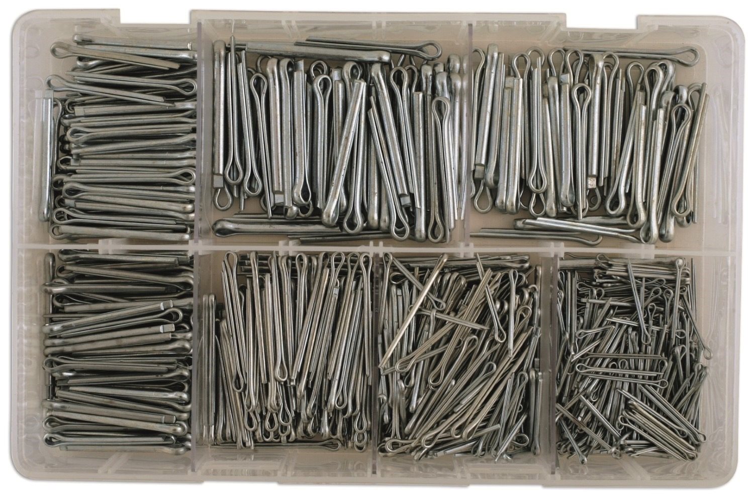 ASSORTIMENT SPLITPENNEN KLEIN 1000-DELIG