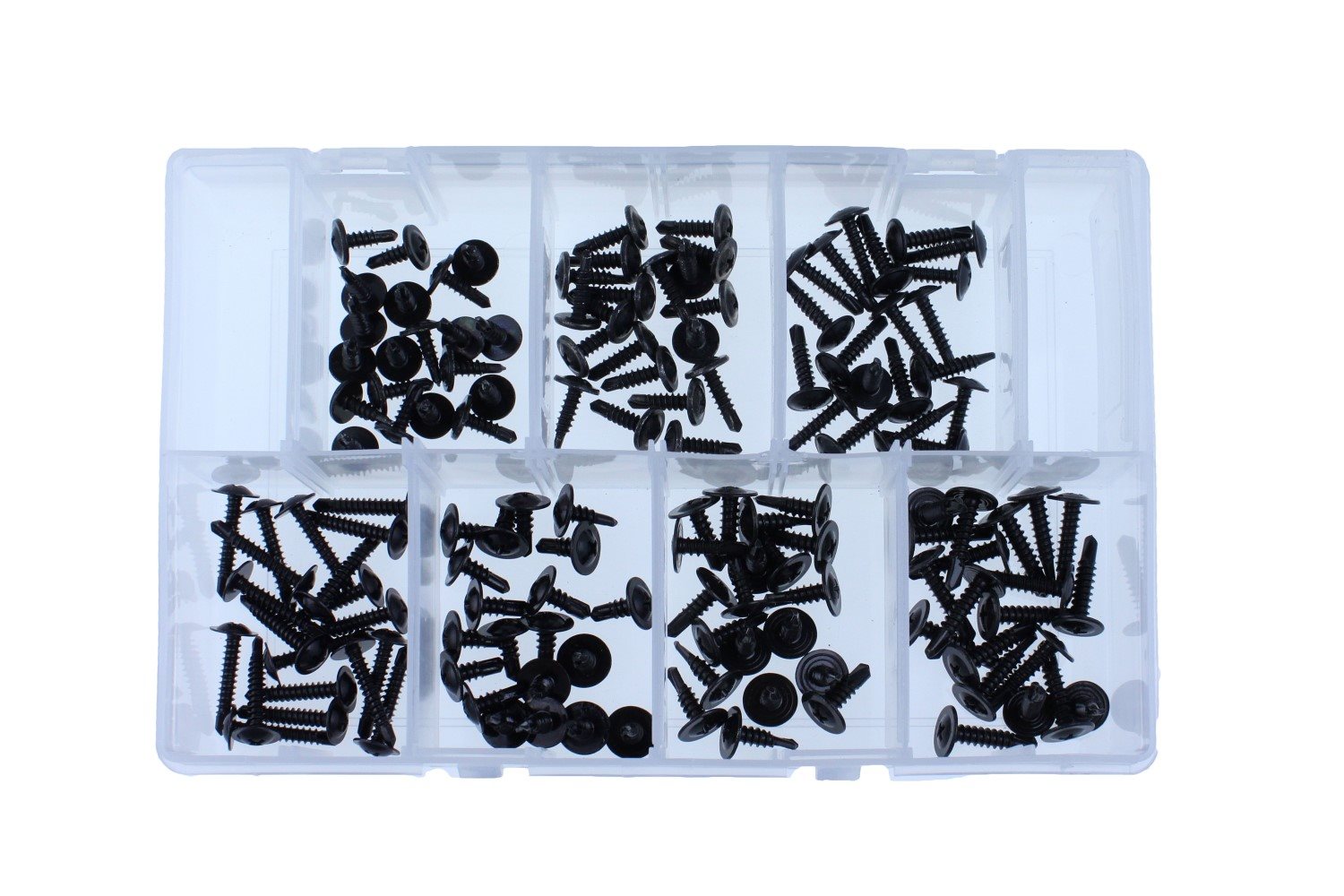 ASSORTIMENT BOORSCHROEVEN KRAAG ZWART BOLKOP PHILIPSDRIVE 140-DELIG