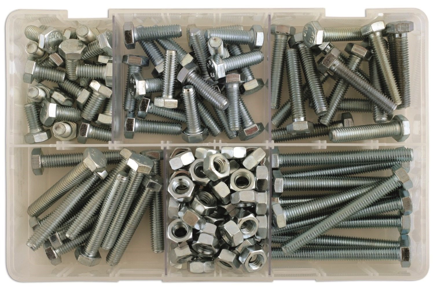 ASSORTIMENT TAPBOUTEN + MOEREN M8 150-DELIG