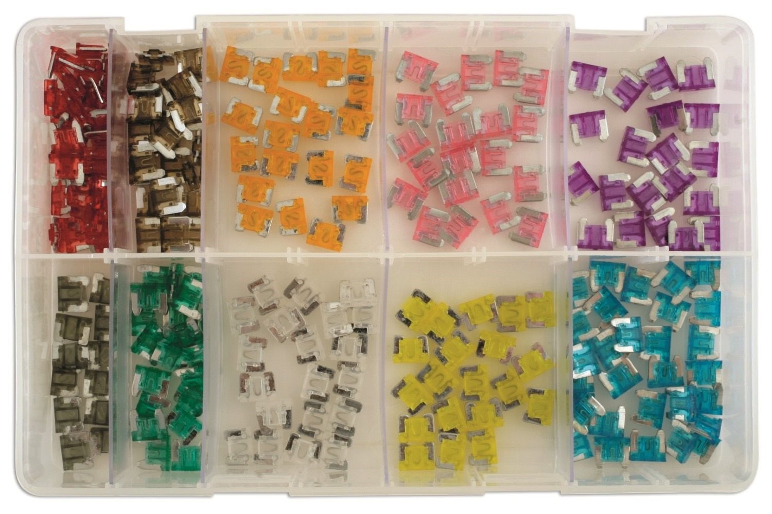 ASSORTIMENT MINI ZEKERINGEN LOW PROFILE 100-DELIG