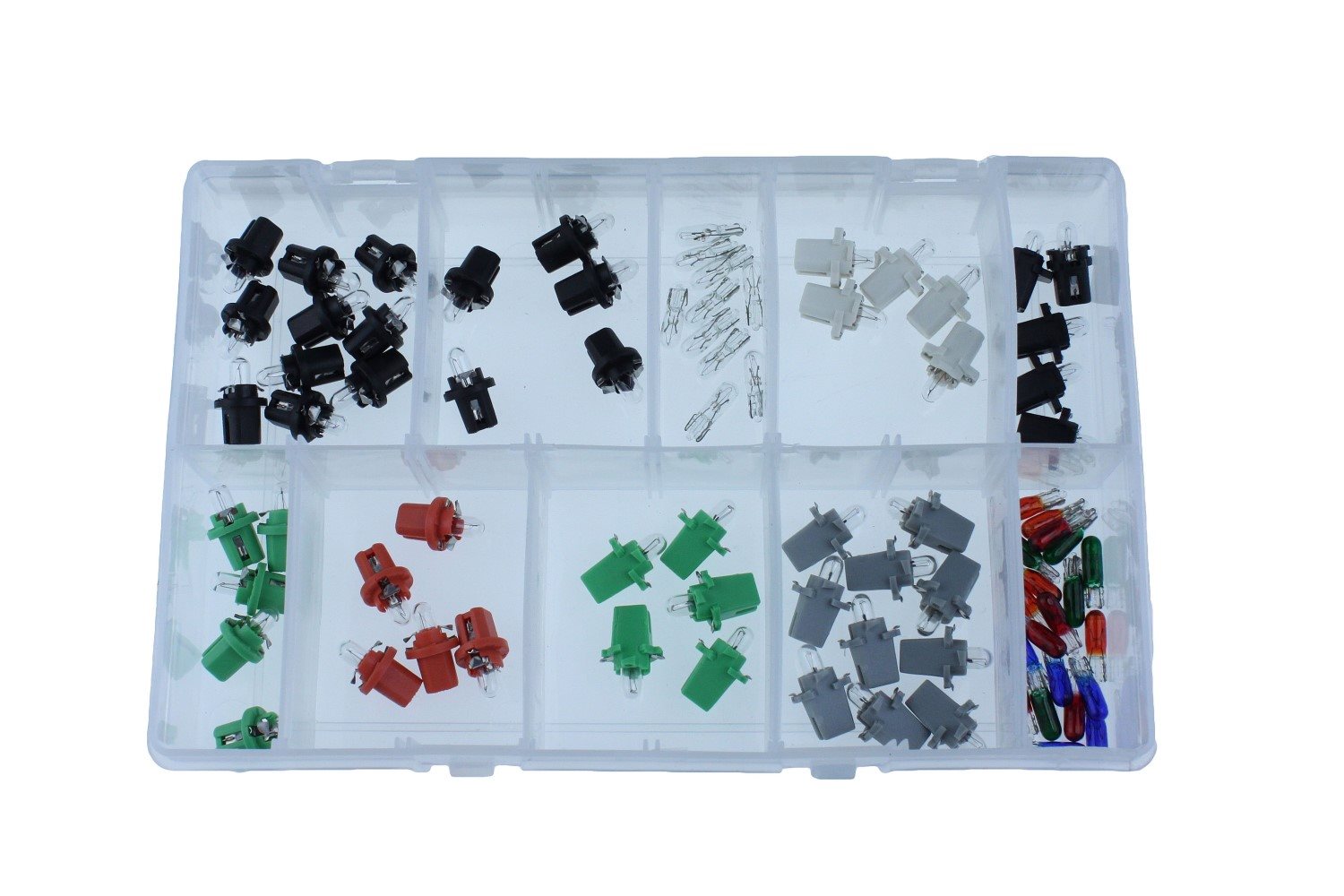 ASSORTIMENT 12 VOLT PANEEL LAMPJES 80-DELIG