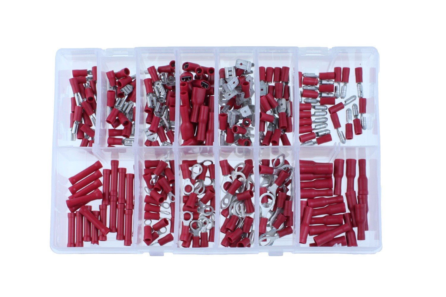 ASSORTIMENT KABELSCHOENEN ROOD 280-DELIG