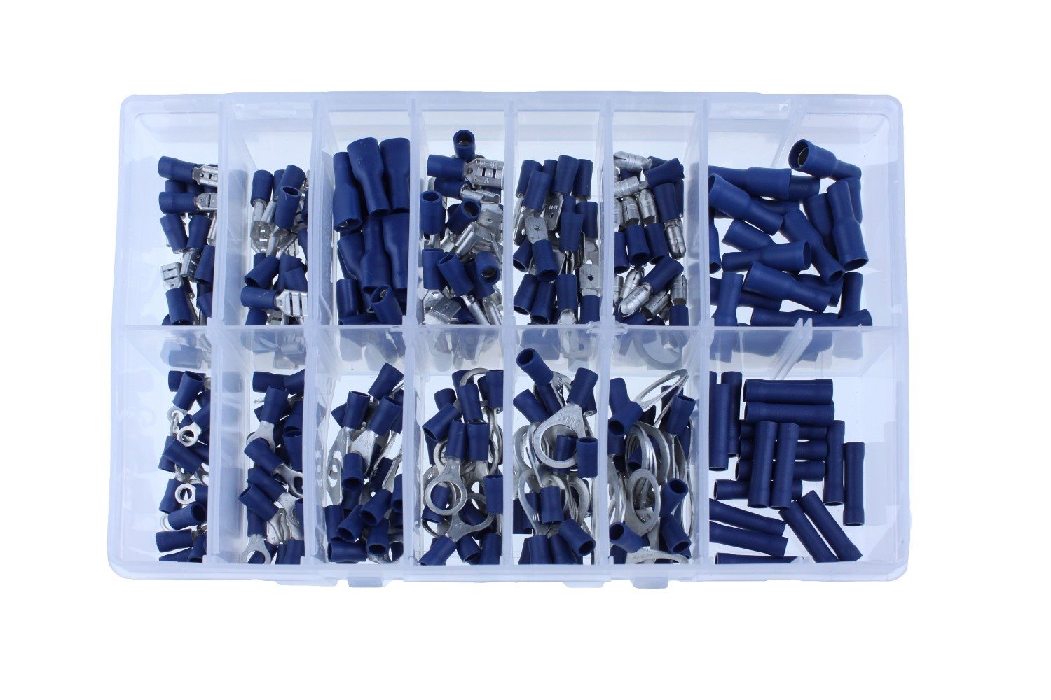 ASSORTIMENT KABELSCHOENEN BLAUW 280-DELIG